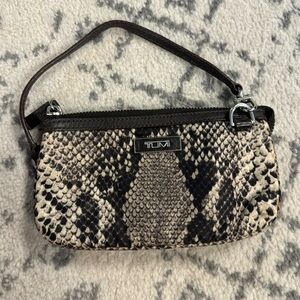 TUMI brand wristlet purse